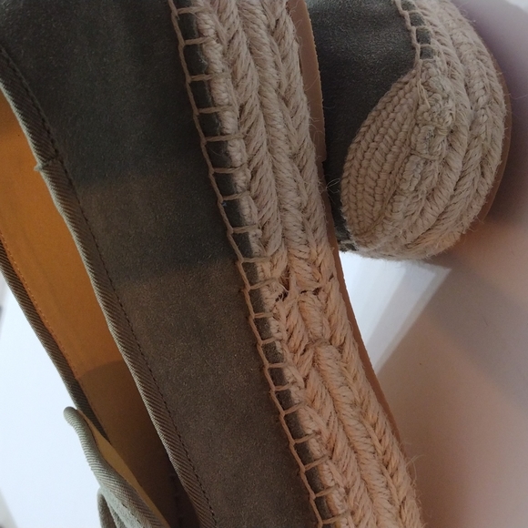 Quinn bow suede platform espadrilles - Picture 3 of 5